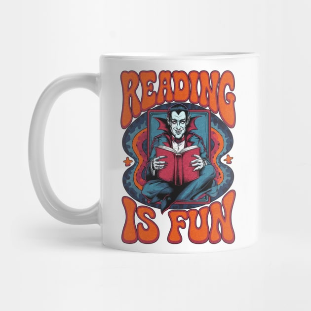 Reading Is Fun Dracula by AmegSu